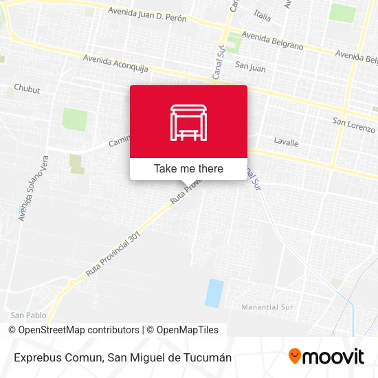 Exprebus Comun map