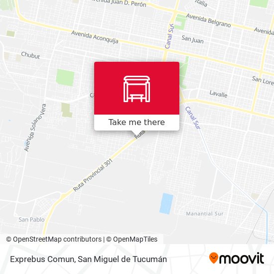 Exprebus Comun map