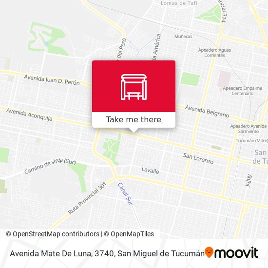 Avenida Mate De Luna, 3740 map