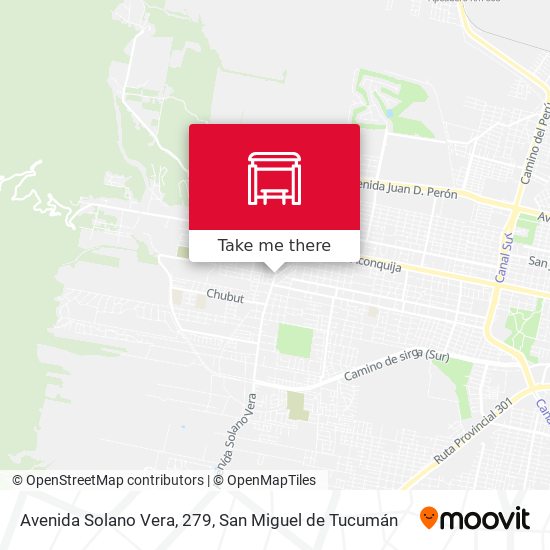 Mapa de Avenida Solano Vera, 279