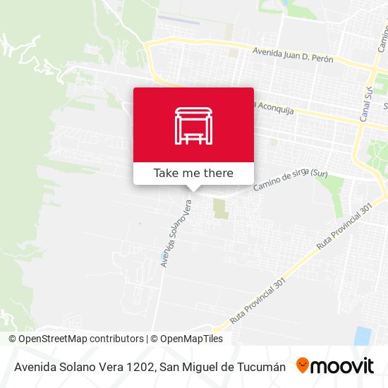 Avenida Solano Vera 1202 map