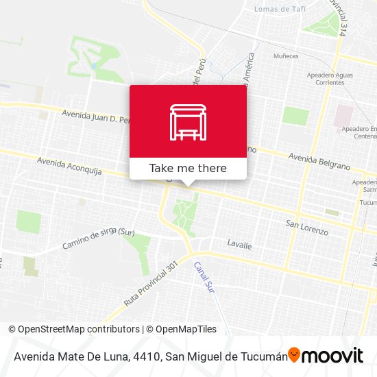 Avenida Mate De Luna, 4410 map
