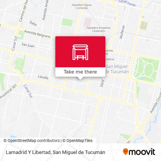 Lamadrid Y Libertad map