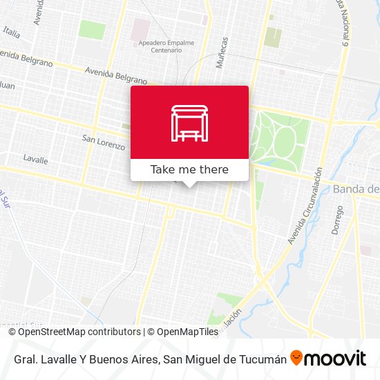Gral. Lavalle Y Buenos Aires map