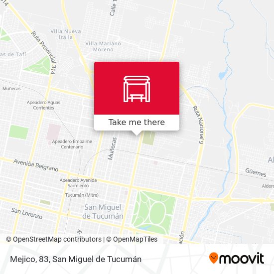 Mejico, 83 map