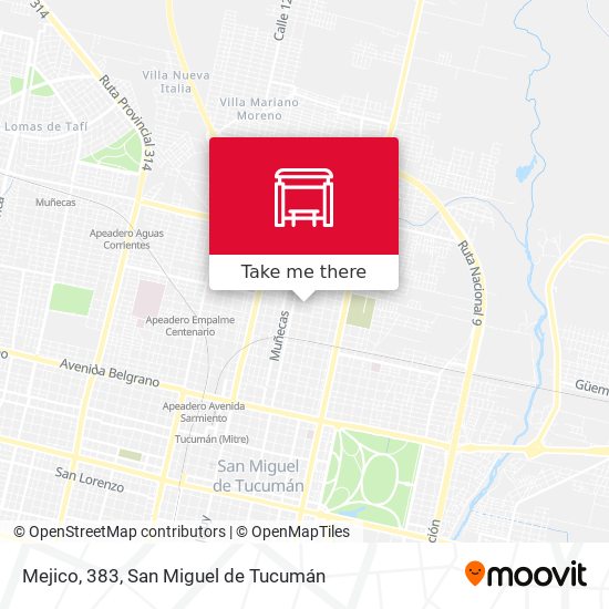 Mejico, 383 map