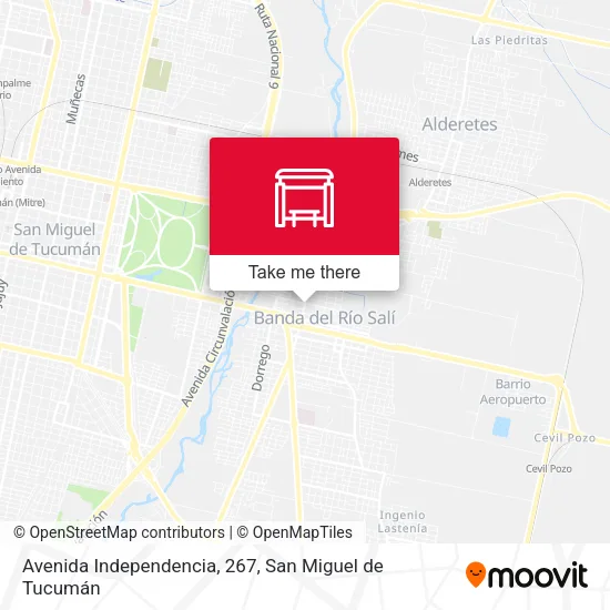 Mapa de Avenida Independencia, 267