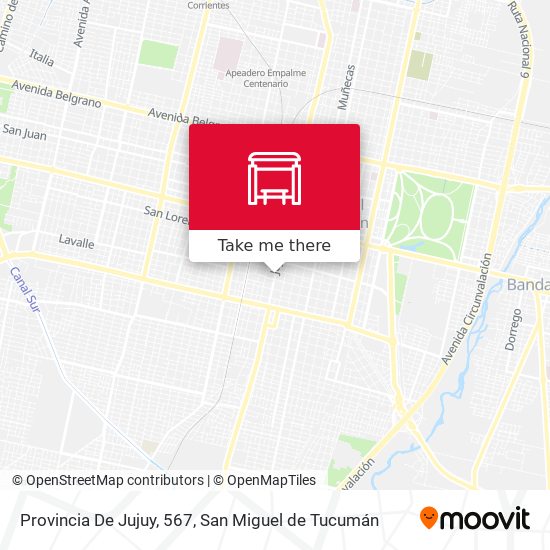 Mapa de Provincia De Jujuy, 567