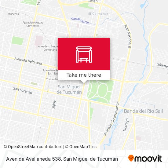 Avenida Avellaneda 538 map