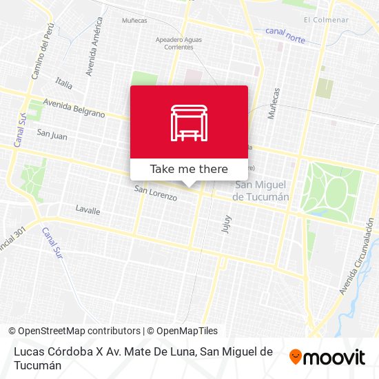 Lucas Córdoba X Av. Mate De Luna map
