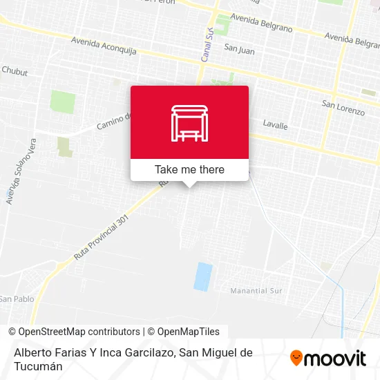 Mapa de Alberto Farias Y Inca Garcilazo
