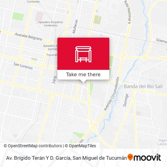 Av. Brígido Terán Y D. García map