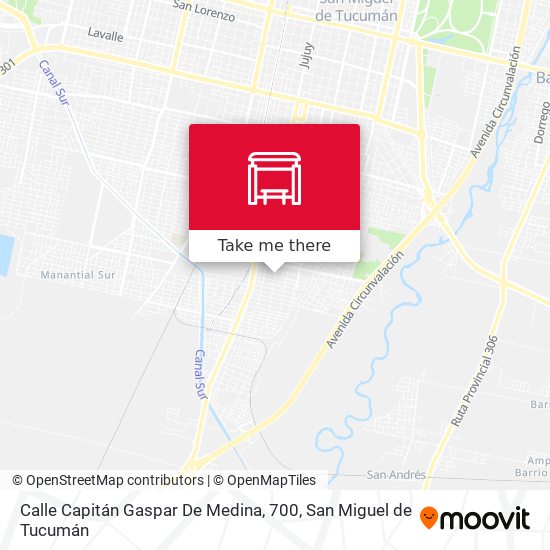 Calle Capitán Gaspar De Medina, 700 map