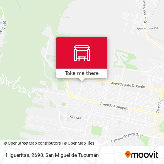 Mapa de Higueritas, 2698