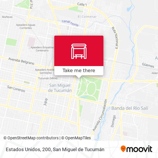Estados Unidos, 200 map
