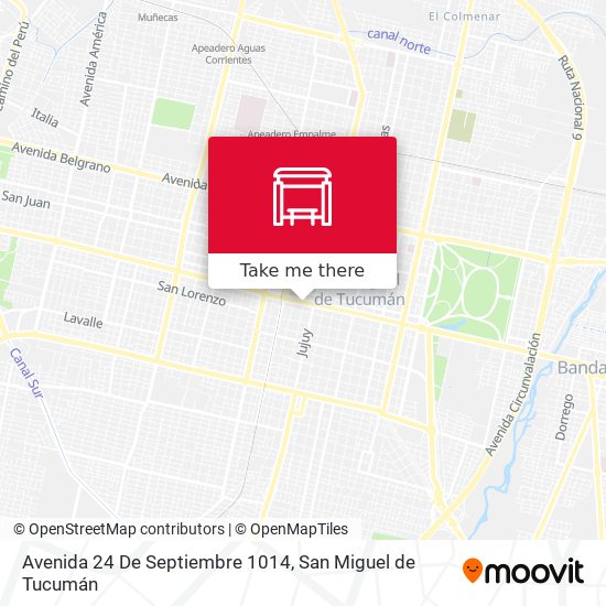 Avenida 24 De Septiembre 1014 map