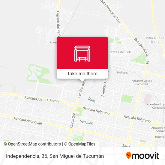 Mapa de Independencia, 36