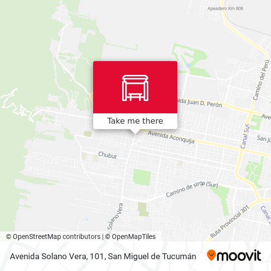 Avenida Solano Vera, 101 map