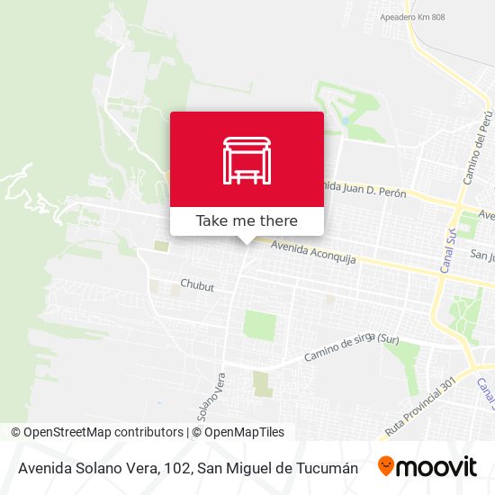 Avenida Solano Vera, 102 map