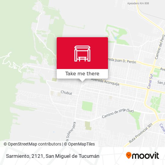 Mapa de Sarmiento, 2121