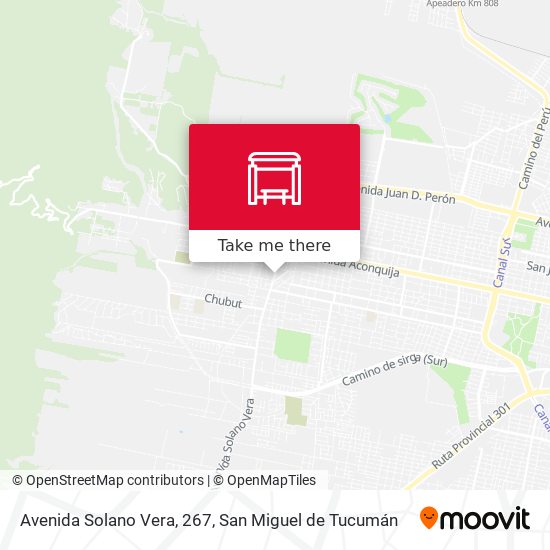 Avenida Solano Vera, 267 map