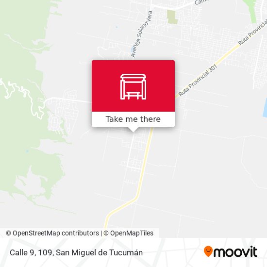 Calle 9, 109 map