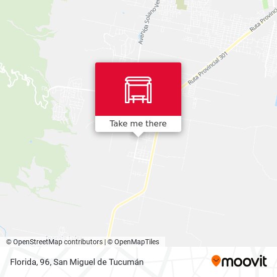 Florida, 96 map