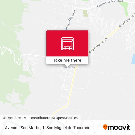 Avenida San Martín, 1 map