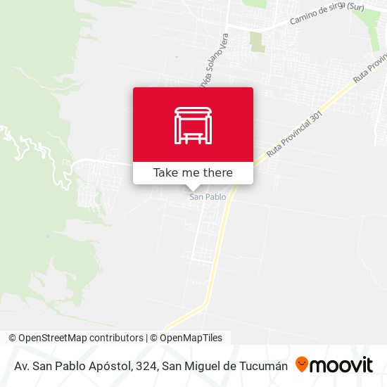 Av. San Pablo Apóstol, 324 map
