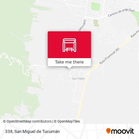 Mapa de 338