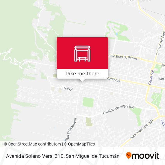 Avenida Solano Vera, 210 map
