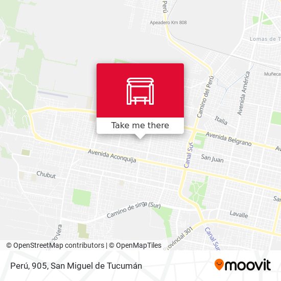Perú, 905 map