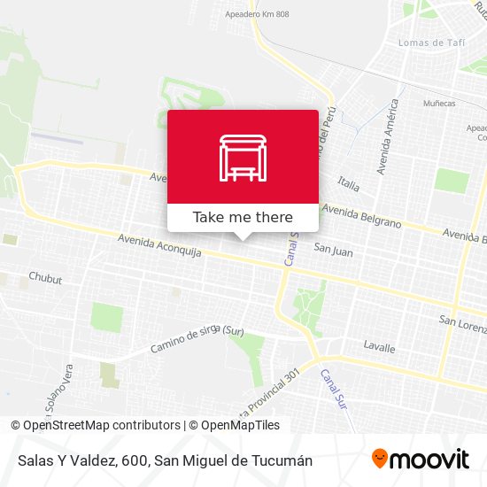 Salas Y Valdez, 600 map