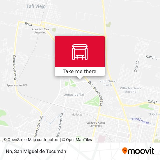Mapa de Nn