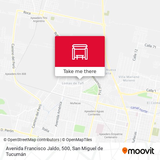 Avenida Francisco Jaldo, 500 map