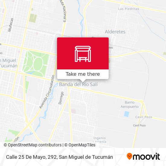 Calle 25 De Mayo, 292 map
