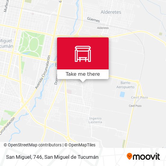 Mapa de San Miguel, 746