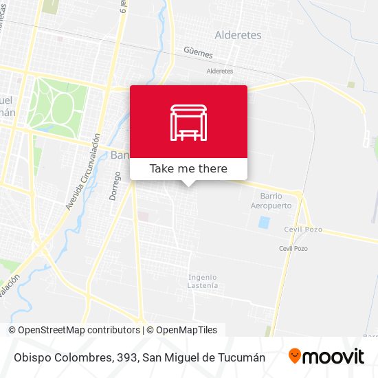 Mapa de Obispo Colombres, 393