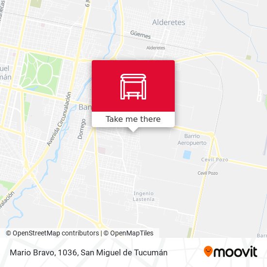 Mario Bravo, 1036 map