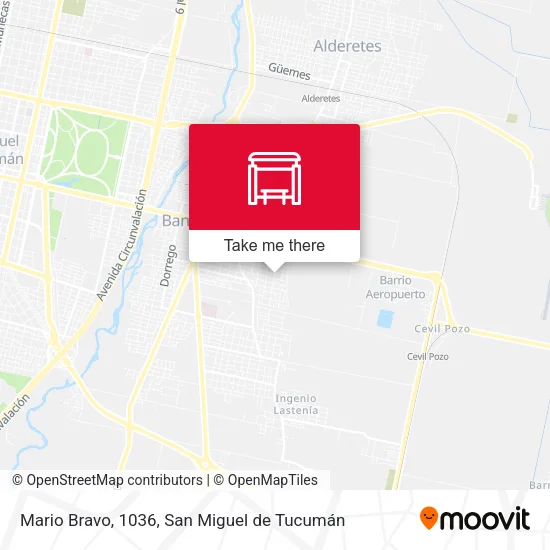 Mario Bravo, 1036 map