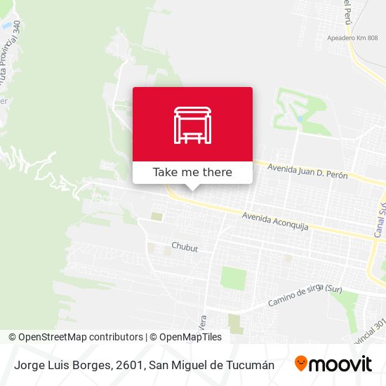 Jorge Luis Borges, 2601 map