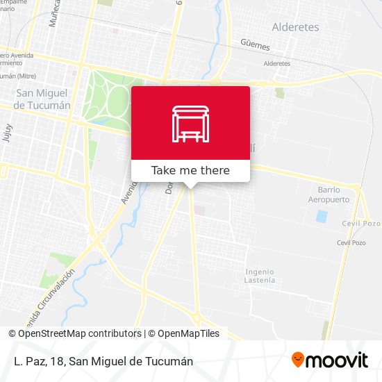 L. Paz, 18 map