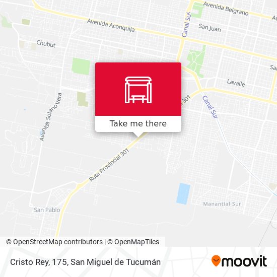 Cristo Rey, 175 map
