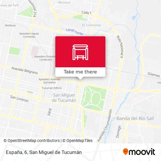 España, 6 map