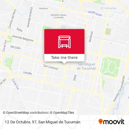 12 De Octubre, 97 map