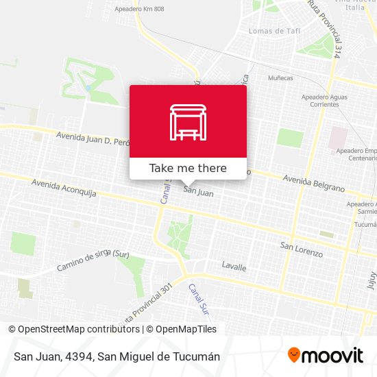 Mapa de San Juan, 4394