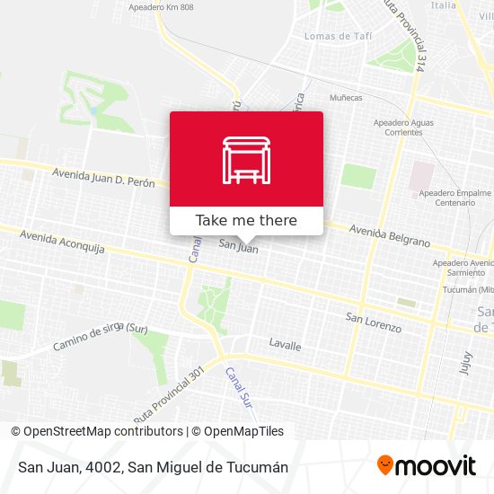 Mapa de San Juan, 4002