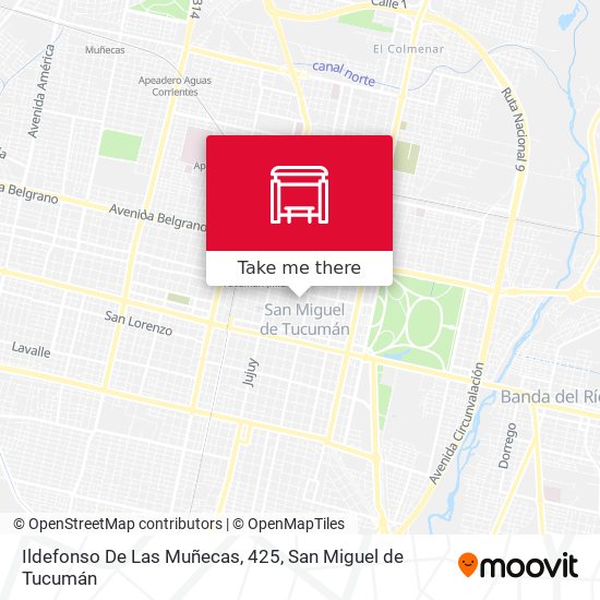 Ildefonso De Las Muñecas, 425 map