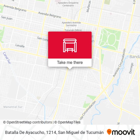 Mapa de Batalla De Ayacucho, 1214