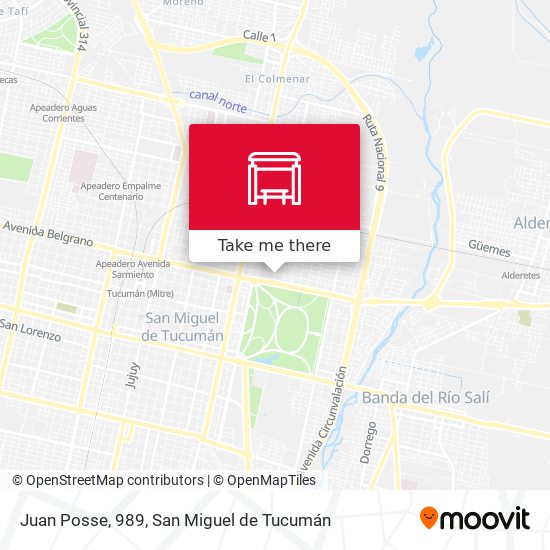 Mapa de Juan Posse, 989